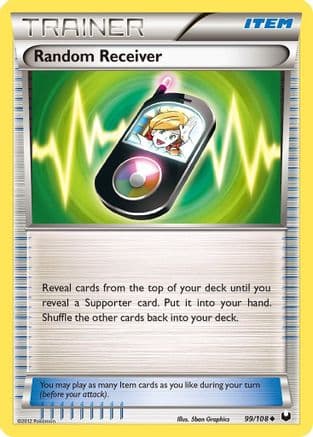 Random Receiver 099 - Reverse Holofoil Dark Explorers - Uncommon