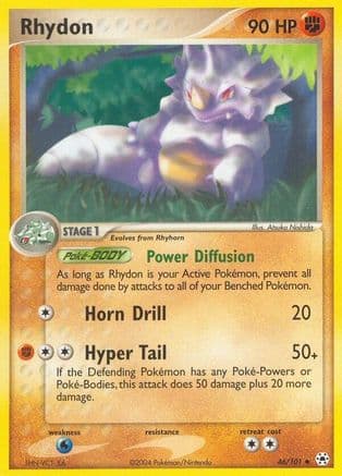 Rhydon Hidden Legends - Uncommon