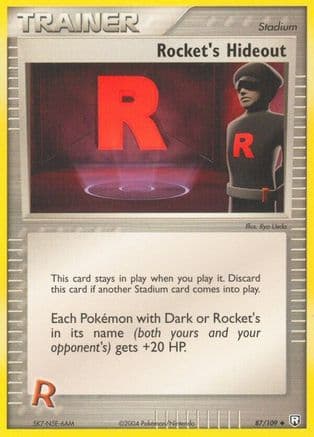 Rocket's Hideout Team Rocket Returns - Uncommon
