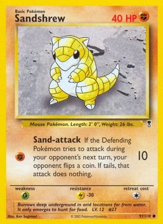 Sandshrew 091/110 Legendary Collection - Common