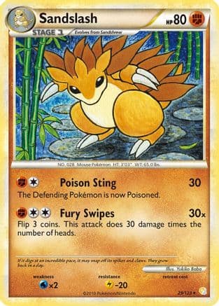 Sandslash - HeartGold SoulSilver