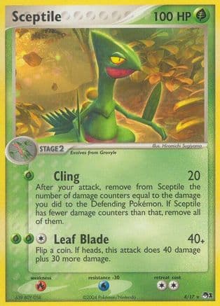 Sceptile 4/17 - POP Series 1 Holofoil