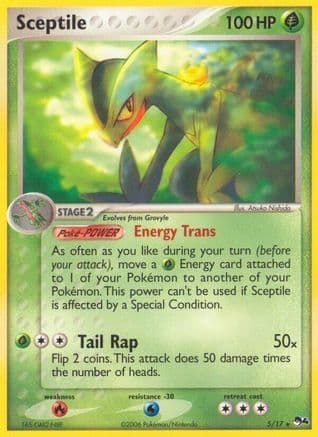 Sceptile 5/17 - POP Series 4 Holofoil