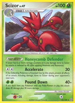 Scizor 25/100 - Stormfront