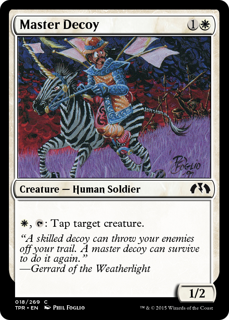 Master Decoy (TPR-018) - Tempest Remastered Foil