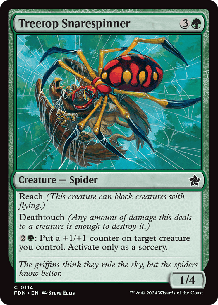 Treetop Snarespinner (FDN-114) - Foundations