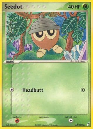 Seedot 060/100 - Crystal Guardians Reverse Holofoil