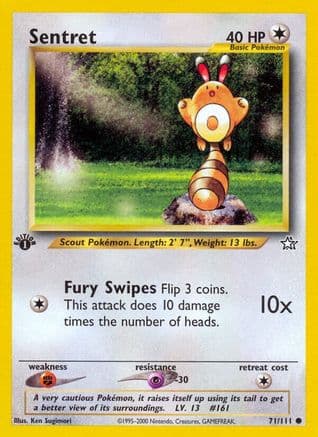 Sentret 071/111 - Neo Genesis 1st Edition