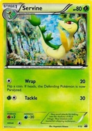 Servine - 1/12/12 - Holofoil McDonalds Promos 2012 - Promo