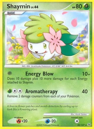 Shaymin 38/127 - Platinum Reverse Holofoil