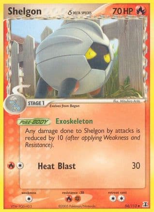 Shelgon - 054/113 (Delta Species)/113 Delta Species - Uncommon