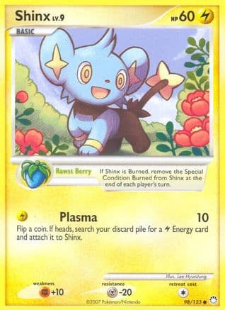Shinx 098/123 - Mysterious Treasures Reverse Holofoil