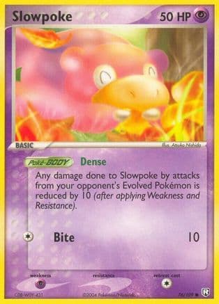 Slowpoke 076/109 - Team Rocket Returns Reverse Holofoil