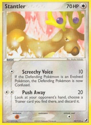 Stantler 032/115 - Unseen Forces Reverse Holofoil