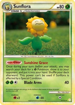 Sunflora - HeartGold SoulSilver