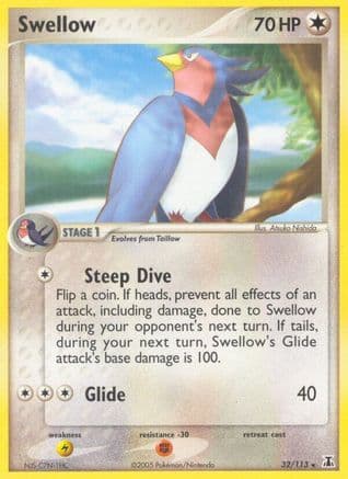 Swellow 032/113 - Delta Species Reverse Holofoil