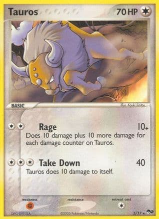 Tauros 005/17 - POP Series 2 Holofoil