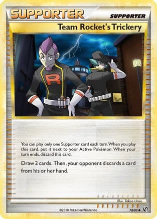 Team Rocket's Trickery 078/90 - Undaunted Reverse Holofoil