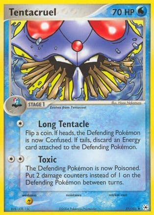 Tentacruel 51/101 - Hidden Legends Reverse Holofoil