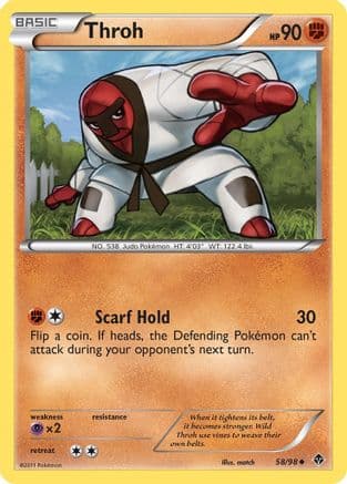 Throh - Reverse Holofoil Emerging Powers - Uncommon