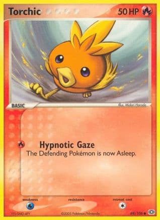 Torchic 069/106 - Emerald Reverse Holofoil