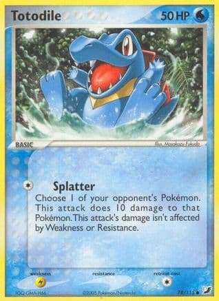 Totodile 078/115 - Unseen Forces