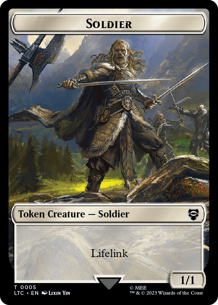 Soldier (TLTC-005) - Tales of Middle-earth Commander Tokens