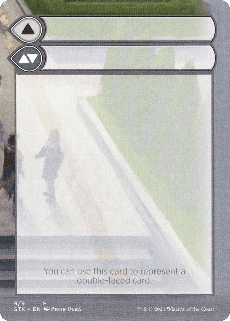Double-Faced Substitute Card (SSTX-009) - Strixhaven: School of Mages Substitute Cards (Borderless)