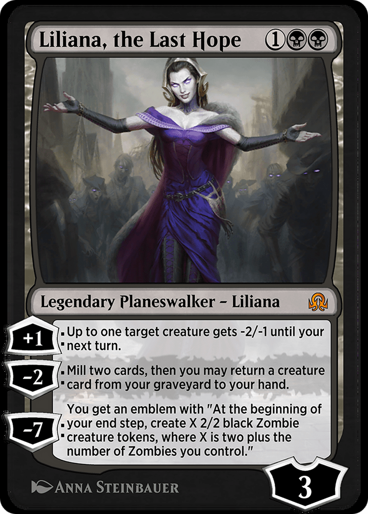 Liliana, the Last Hope (SIR-119) - Shadows over Innistrad Remastered