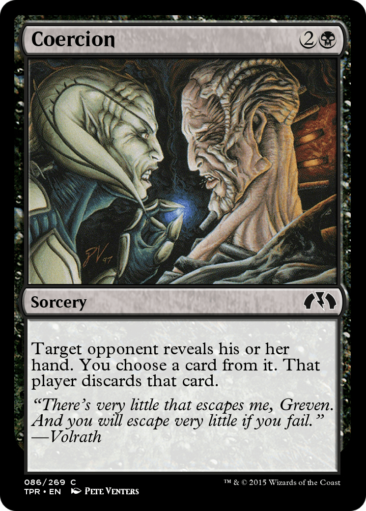 Coercion (TPR-086) - Tempest Remastered Foil