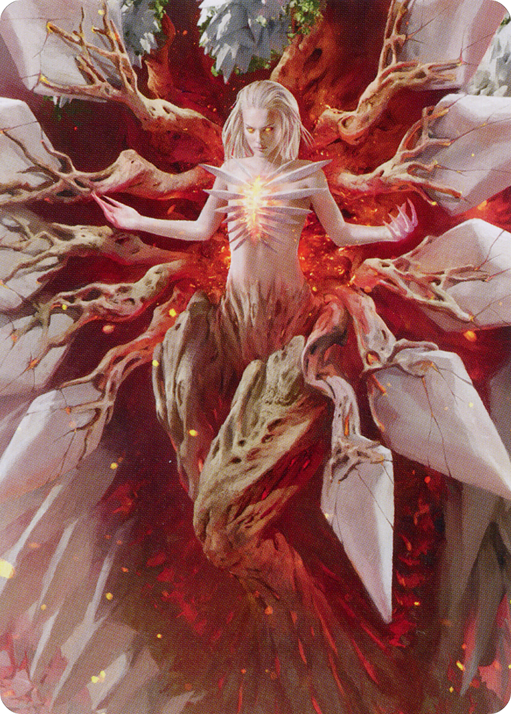 Wrenn and Realmbreaker // Wrenn and Realmbreaker (AMOM-056) - March of the Machine Art Series (Borderless) Foil