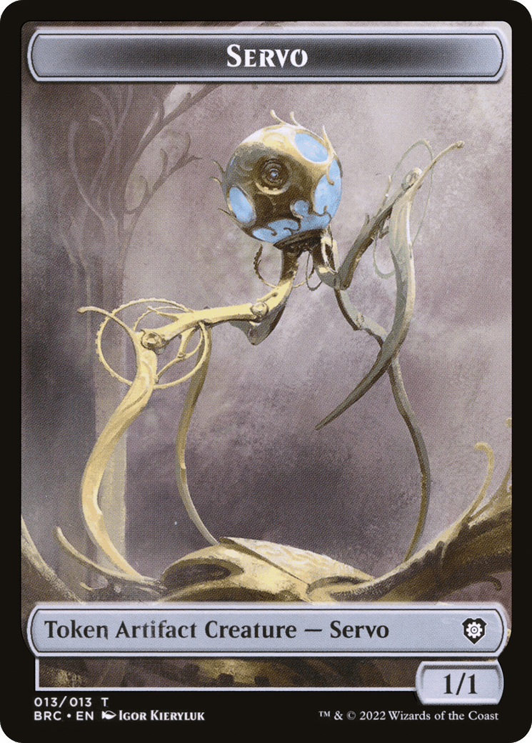 Servo (TBRC-013) - The Brothers' War Commander Tokens Foil