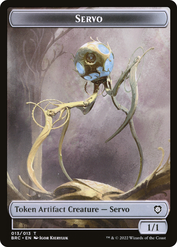 Servo (TBRC-013) - The Brothers' War Commander Tokens