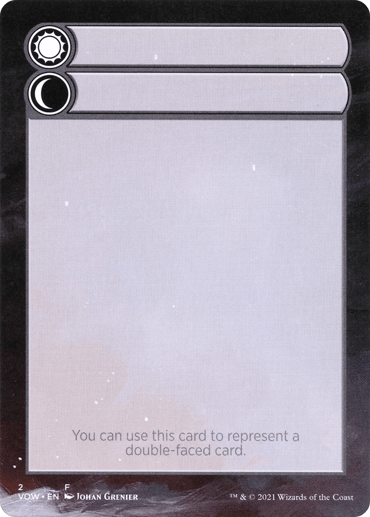 Double-Faced Substitute Card (SVOW-002) - Innistrad: Crimson Vow Substitute Cards (Borderless)