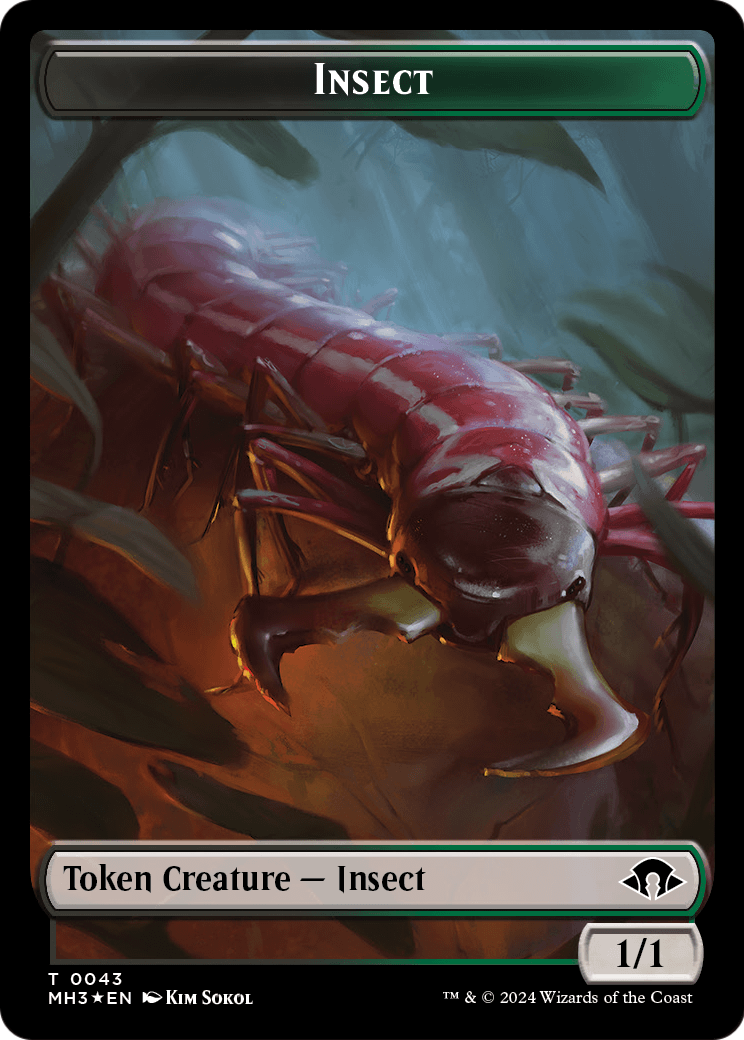 Insect (TMH3-043) - Modern Horizons 3 Tokens Foil