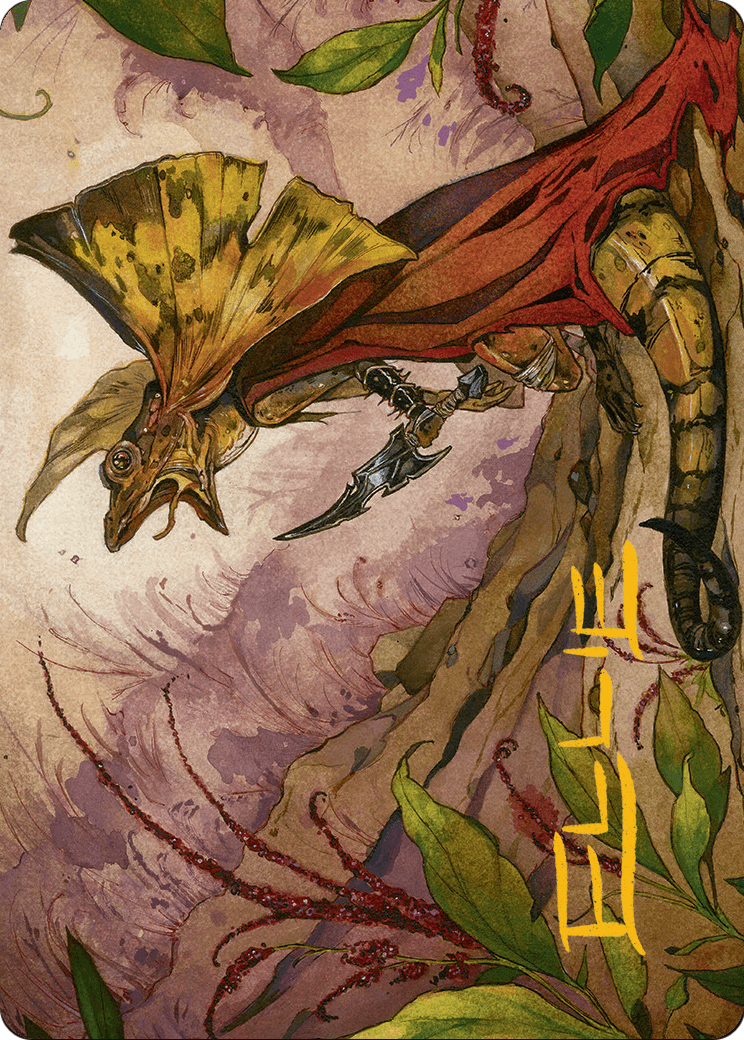Hired Claw // Hired Claw (ABLB-039) - Bloomburrow Art Series (Borderless) Foil