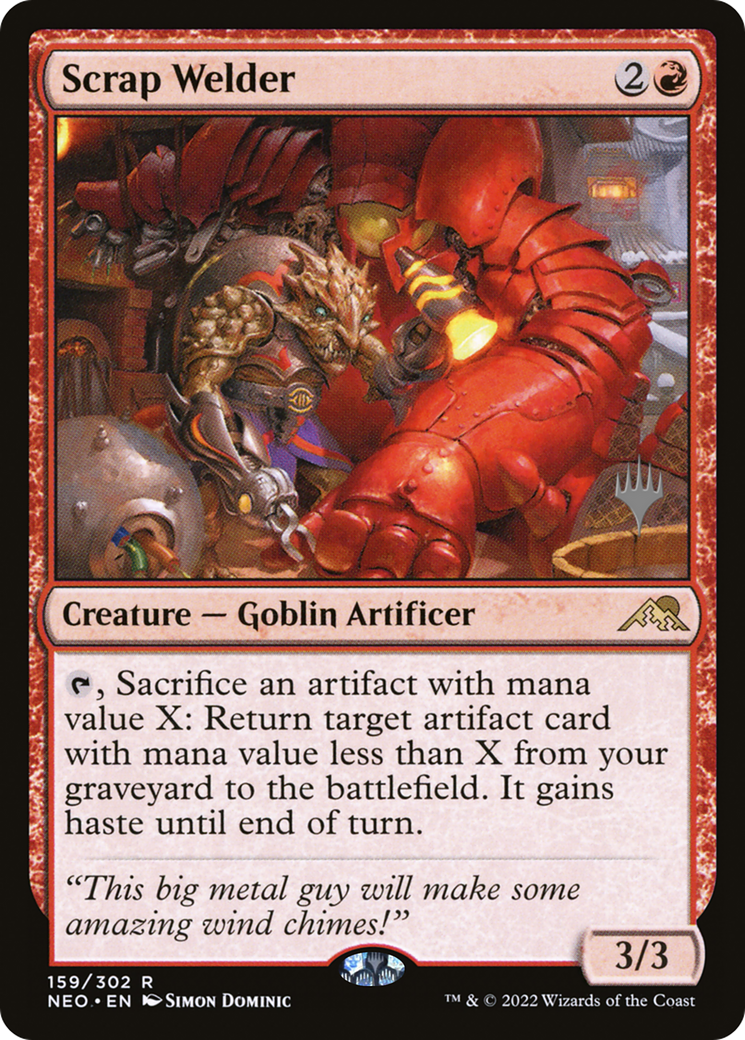 Scrap Welder (PNEO-159P) - Kamigawa: Neon Dynasty Promos