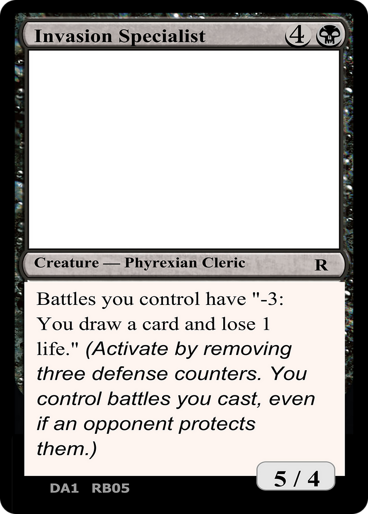 Invasion Specialist (DA1-RB04B) - Unknown Event