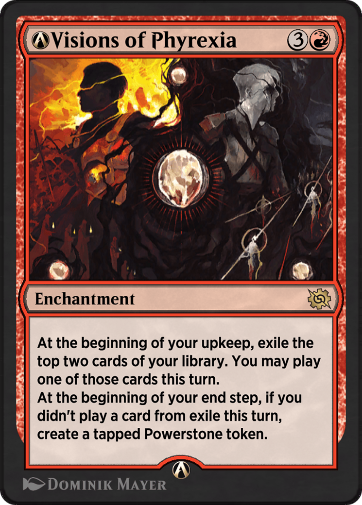 A-Visions of Phyrexia (BRO-A-156) - The Brothers' War