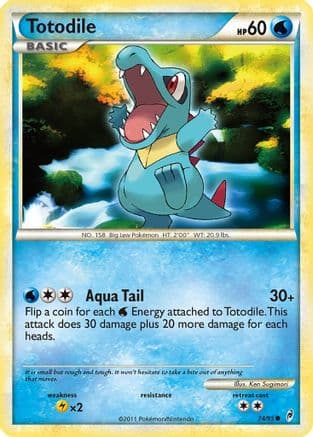 Totodile 074/95 - Call of Legends Reverse Holofoil