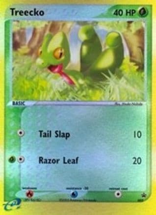 Treecko (e-League) 3/40 - Nintendo Promos Reverse Holofoil