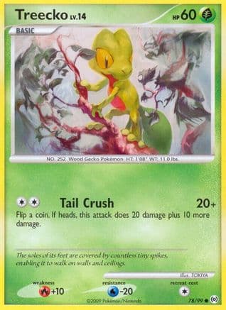Treecko 078/99 - Arceus Reverse Holofoil