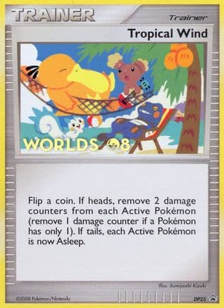 Tropical Wind DP25 (Worlds ) DP25/56 - Diamond and Pearl Promos
