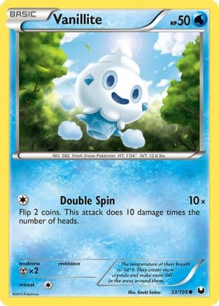Vanillite Dark Explorers - Common