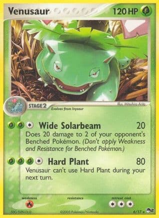 Venusaur 006/17 - POP Series 2 Holofoil