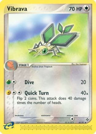 Vibrava 047/97 - Dragon Reverse Holofoil