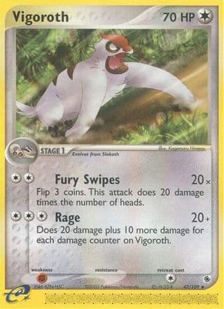 Vigoroth Ruby and Sapphire - Uncommon