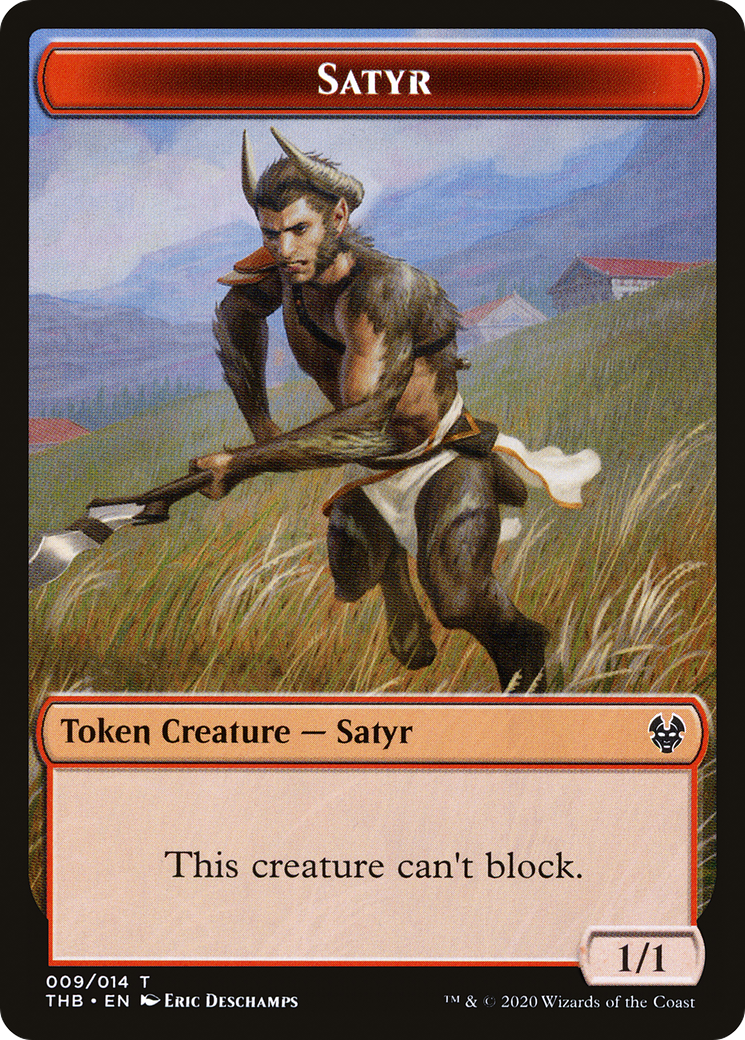 Satyr (TTHB-009) - Theros Beyond Death Tokens Foil