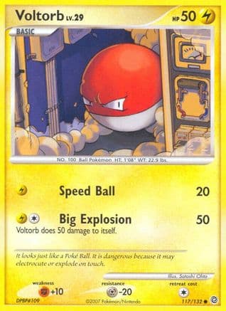 Voltorb - Reverse Holofoil Secret Wonders - Common