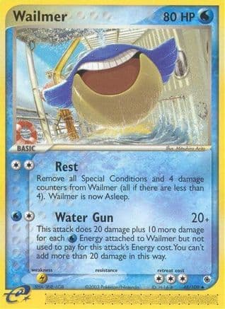 Wailmer 048/109 - Ruby and Sapphire Reverse Holofoil